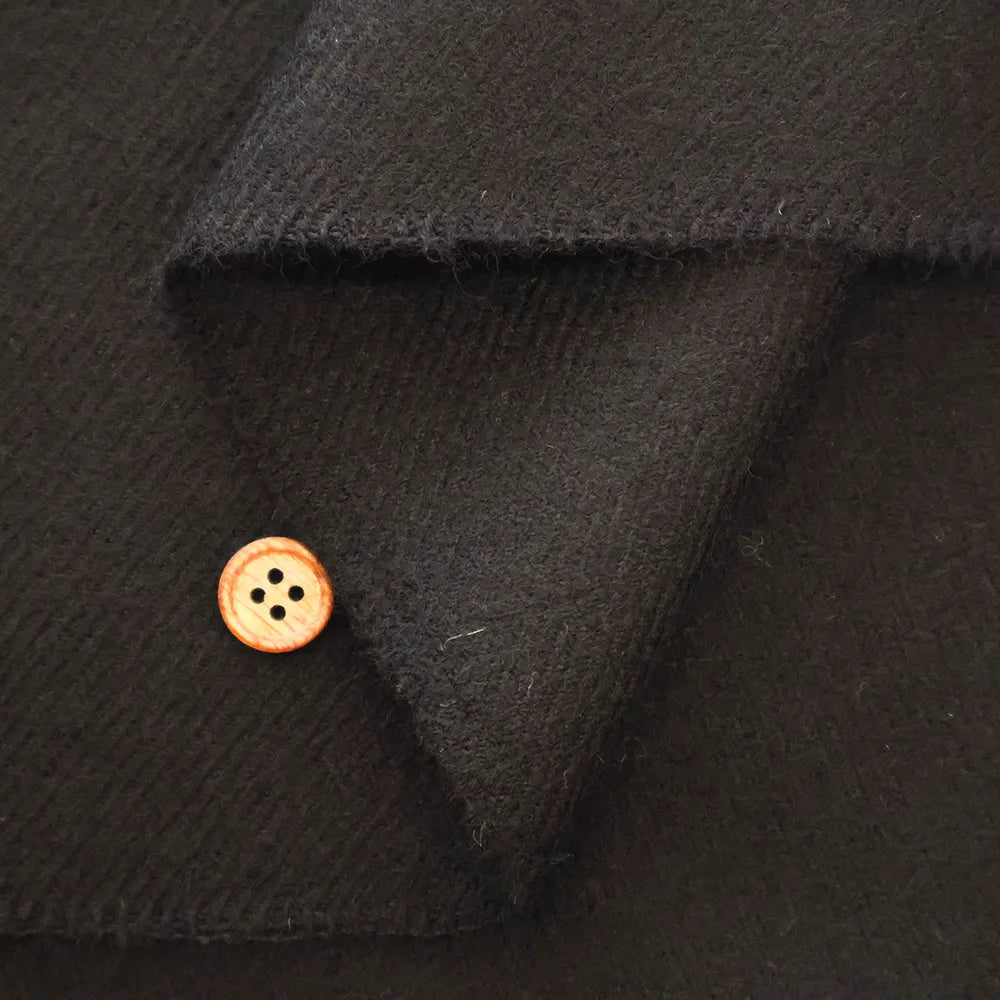 Wool Saxony Fabric - Plain - nomura tailor