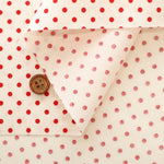 Cotton Broad Printed Fabric - Dot - nomura tailor