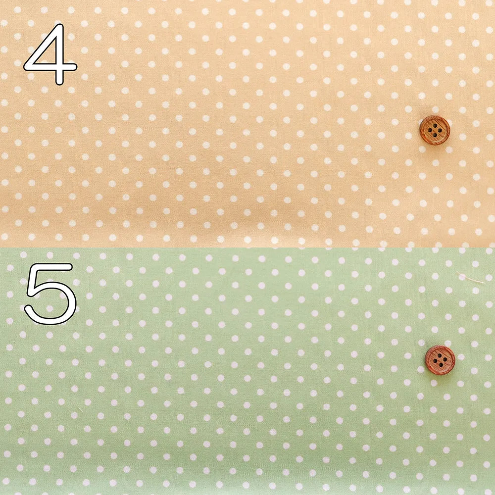 Cotton Broad Printed Fabric - Dot - nomura tailor