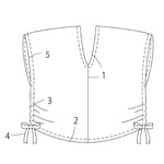 Sewing Pattern - “Straight and Simple Series” V-neck Blouse - nomura tailor