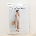 Sewing Pattern - Today`s Pattern V-Neck Overalls - nomura tailor