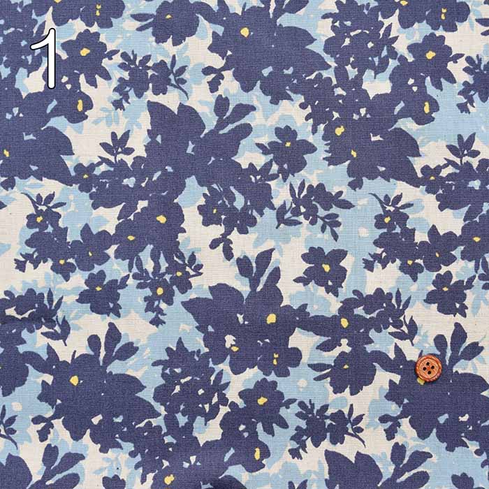 C/L cambric printed fabric Flower - nomura tailor