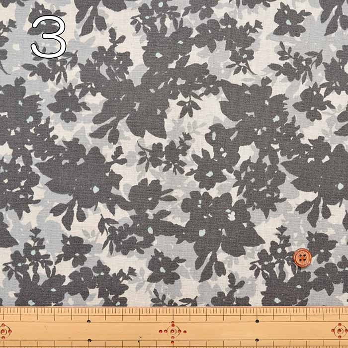 C/L cambric printed fabric Flower - nomura tailor