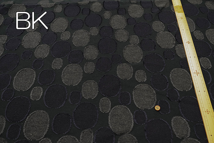 Cut Jacquard Knit Fabric - Dot - nomura tailor