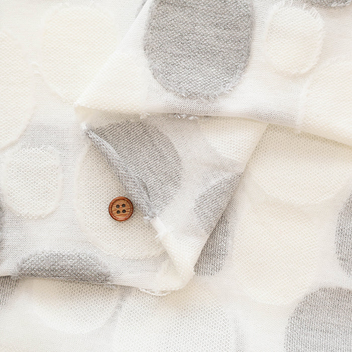 Cut Jacquard Knit Fabric - Dot - nomura tailor