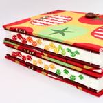 Cotton Muslin printed Fabric un/no - Tomato - nomura tailor