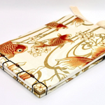 Cotton Dobby Fabric - Goldfish - nomura tailor