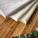 Manyo Cotton Muslin Triple-Washed Fabric – Solid Color - nomura tailor