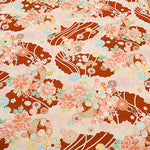 Cotton Scare Embossed Fabric - Japanese Pattern - nomura tailor