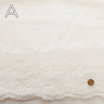 Made in China Cotton Cambric Scallop Lace Fabric -Cat - nomura tailor