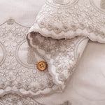 Made in China Cotton Cambric Scallop Lace Fabric -Cat - nomura tailor