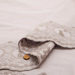 Made in China Cotton Cambric Scallop Lace Fabric -Cat - nomura tailor