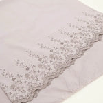 Made in China Cotton Cambric Scallop Lace Fabric - Flowers - nomura tailor