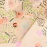 Polyester Tulle Printed Fabric Flower - nomura tailor