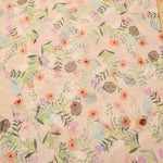 Polyester Tulle Printed Fabric Flower - nomura tailor