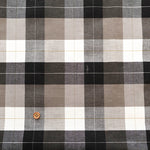 Tencel Linen Rayon Fabric - Check - nomura tailor