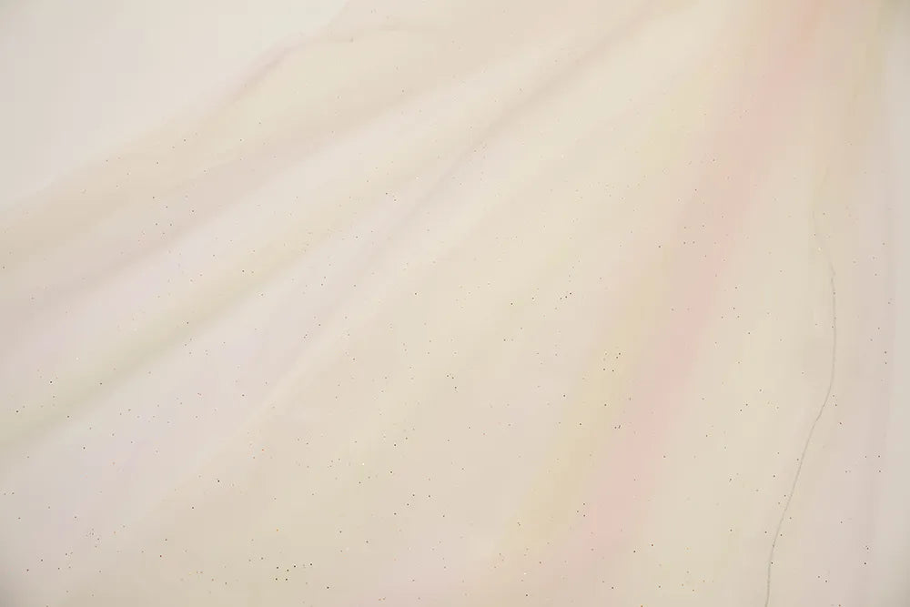 Made in China Made in China Nylon Rainbow Tulle Fabric - nomura tailor