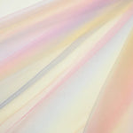 Made in China Made in China Nylon Rainbow Tulle Fabric - nomura tailor