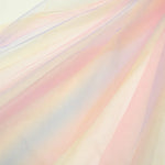 Made in China Made in China Nylon Rainbow Tulle Fabric - nomura tailor