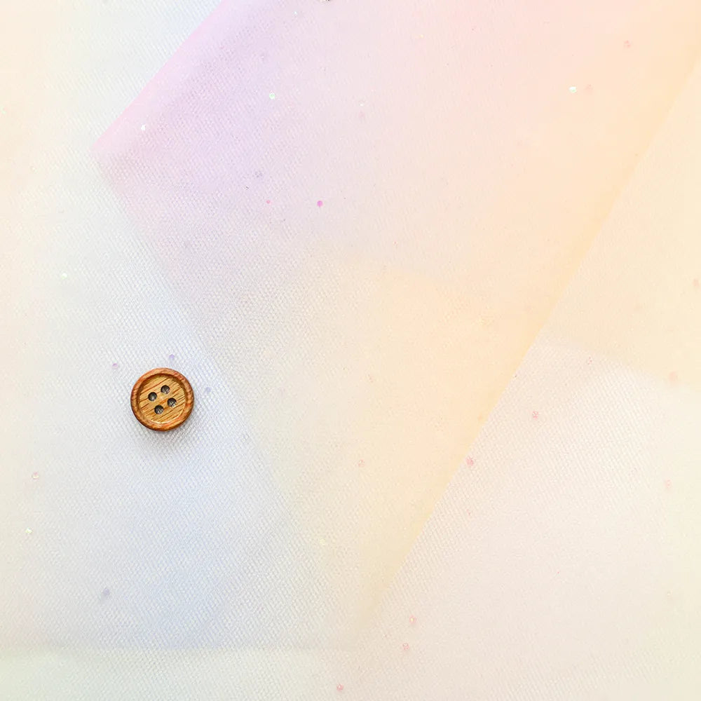 Made in China Made in China Nylon Rainbow Tulle Fabric - nomura tailor