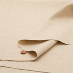 Natural Linen Fabric  - Plain - nomura tailor