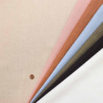 Polyester linen-like fabric Solid color - nomura tailor