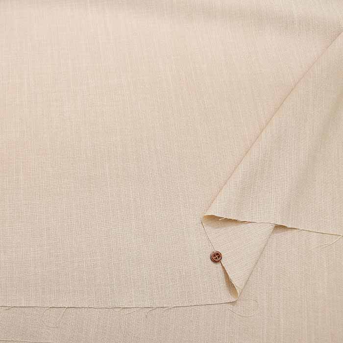 Polyester linen-like fabric Solid color - nomura tailor