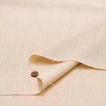 Polyester linen-like fabric Solid color - nomura tailor