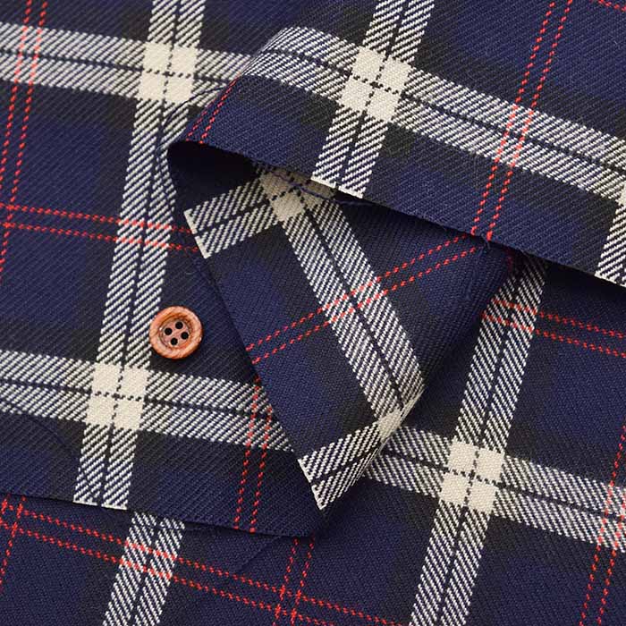 T/R Tartan Fabric - nomura tailor