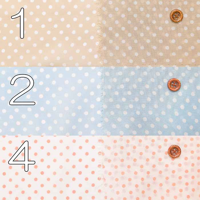 Polyester chiffon fabric with polka dot print - nomura tailor