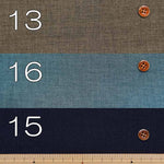 Polyester Linen-like dobby fabric Solid color - nomura tailor