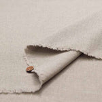 Water-absorbent, quick-drying, contact-cooling polyester linen-like fabric Nagisa, solid color - nomura tailor