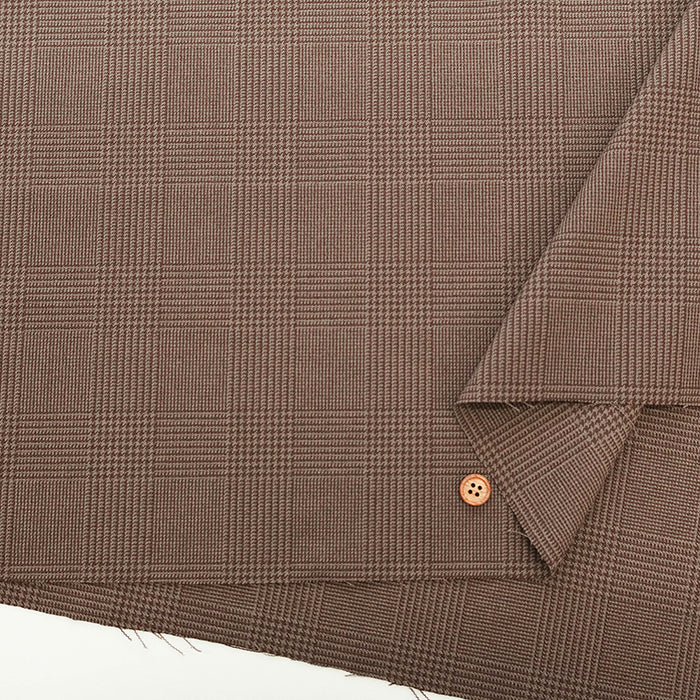 T/R Glen Check Pattern Fabric - nomura tailor