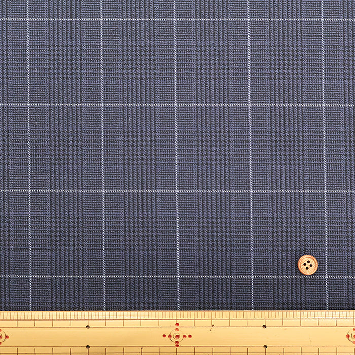 2way Washable Outlast Fabric  - Check - nomura tailor