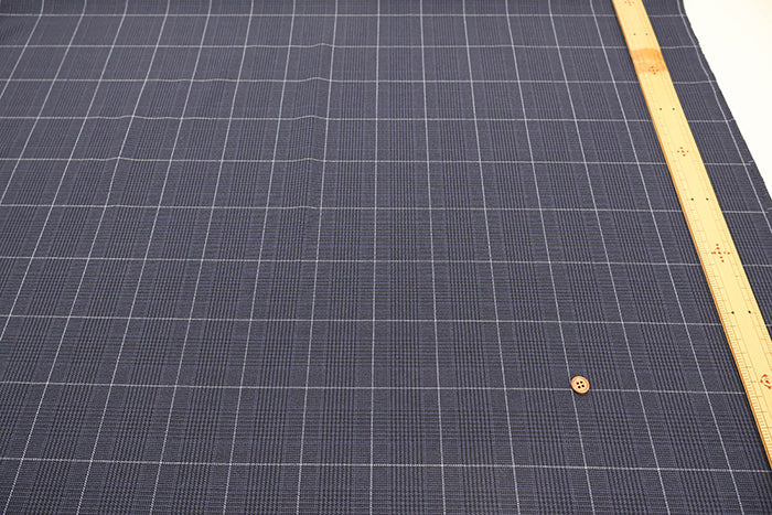 2way Washable Outlast Fabric  - Check - nomura tailor