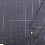2way Washable Outlast Fabric  - Check - nomura tailor