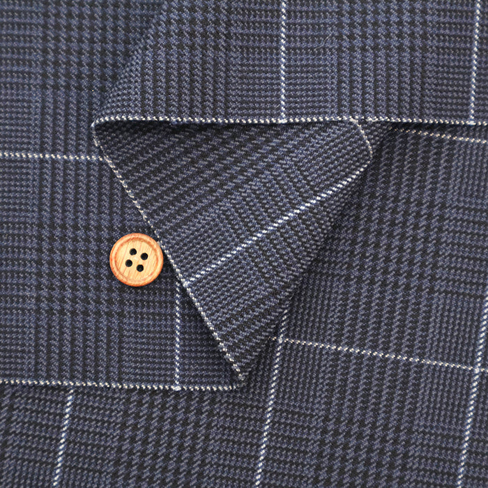 2way Washable Outlast Fabric  - Check - nomura tailor