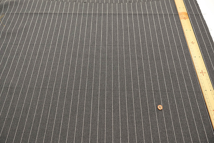 Bishu T/R Stripe Fabric - nomura tailor