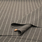 Bishu T/R Stripe Fabric - nomura tailor