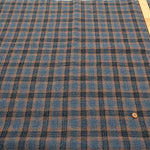 Wool Cotton Stretch Fabric - Check - nomura tailor