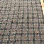 Wool Cotton Stretch Fabric - Check - nomura tailor