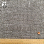 Cotton Linen Fabric - Glen Check - nomura tailor