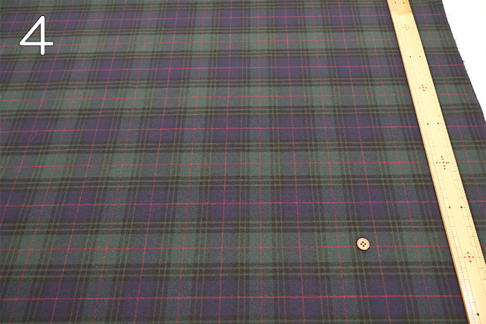 Bishu T/R Classy Tartan Fabric - nomura tailor