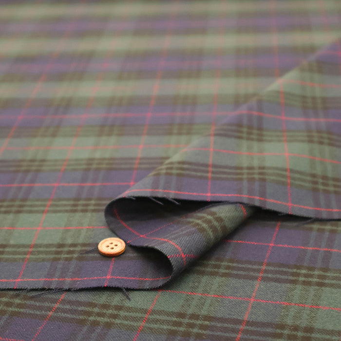 Bishu T/R Classy Tartan Fabric - nomura tailor