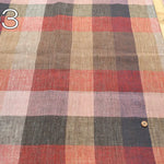 Yarn-dyed Linen Check Fabric - nomura tailor