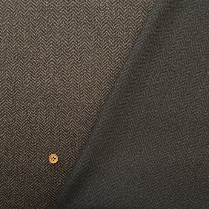 Down Fabric Knit Fabric - Herringbone - nomura tailor