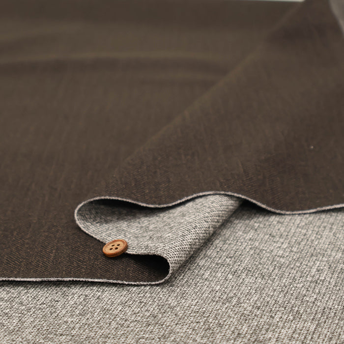 Down Fabric Knit Fabric - Herringbone - nomura tailor