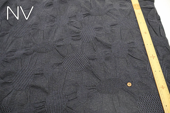 Coton Jacquard Knit Fabric - Dot - nomura tailor