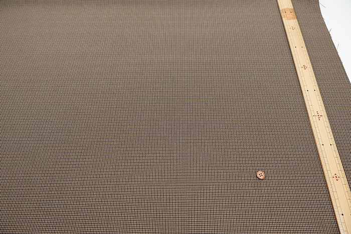 Polyester Wool-Like Fabric - Houndstooth - nomura tailor