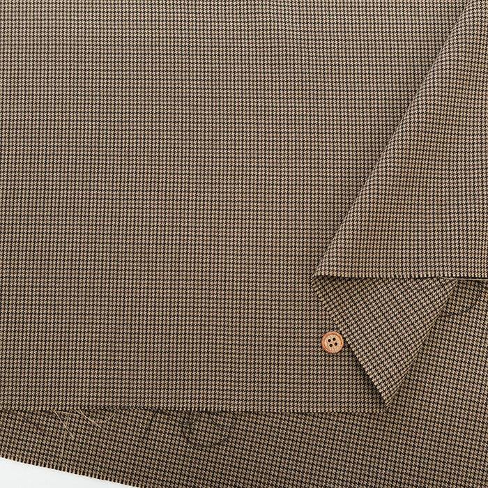 Polyester Wool-Like Fabric - Houndstooth - nomura tailor